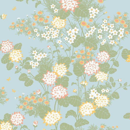 Chinese Floral Florence Broadhurst Wallpaper - Botany