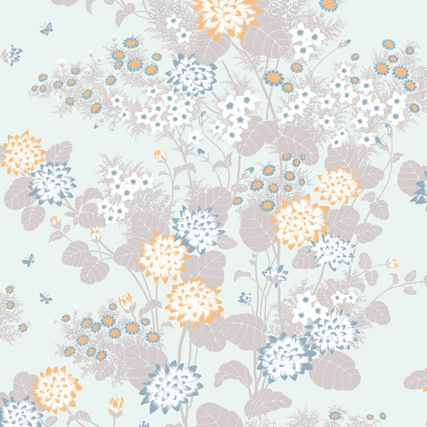 Sample – Chinese Floral Florence Broadhurst Wallpaper - Nullabor