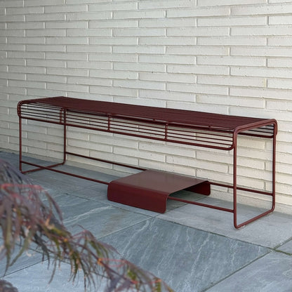 Benmore Stainless Steel Bench Seat - Outdoor