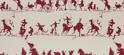Circus Parade Wallpaper - Ruby