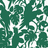 Cockatoos Florence Broadhurst Wallpaper - Wide Width Vinyl - Grasshopper