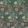 Compton Meadow Wallpaper - Indigo/Russet