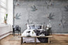 Concrete Swallows - Day - Custom Sized Mural Wallpaper (per m2)