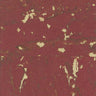 Lasmin Cork Metallic Wallpaper - Red/Gold