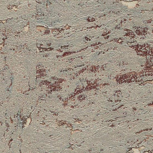 Cork Metallic Wallpaper - Browns/Copper