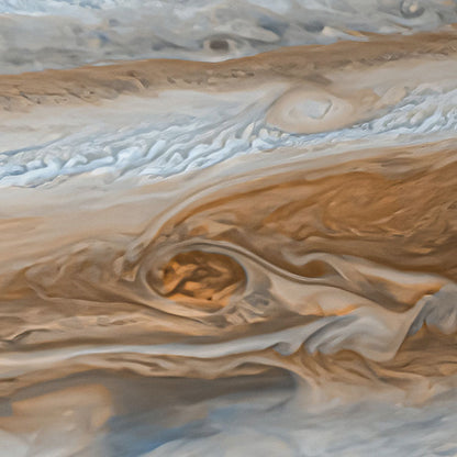 Jupiter - Circular Mural - Self Adhesive