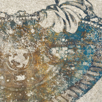 Goddess - Circular Mural - Self Adhesive
