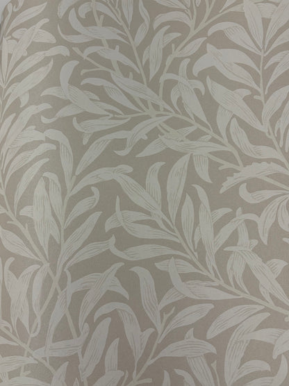 Willow Leaf Wallpaper -Ecru Shimmer