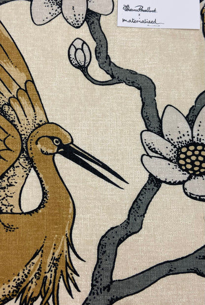 Egrets Florence Broadhurst Fabric - 12 Colours