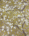 Dappled Tree Wallpaper - Chartreuse
