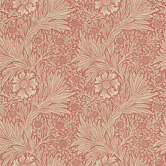 Marigold Wallpaper - Red Brick