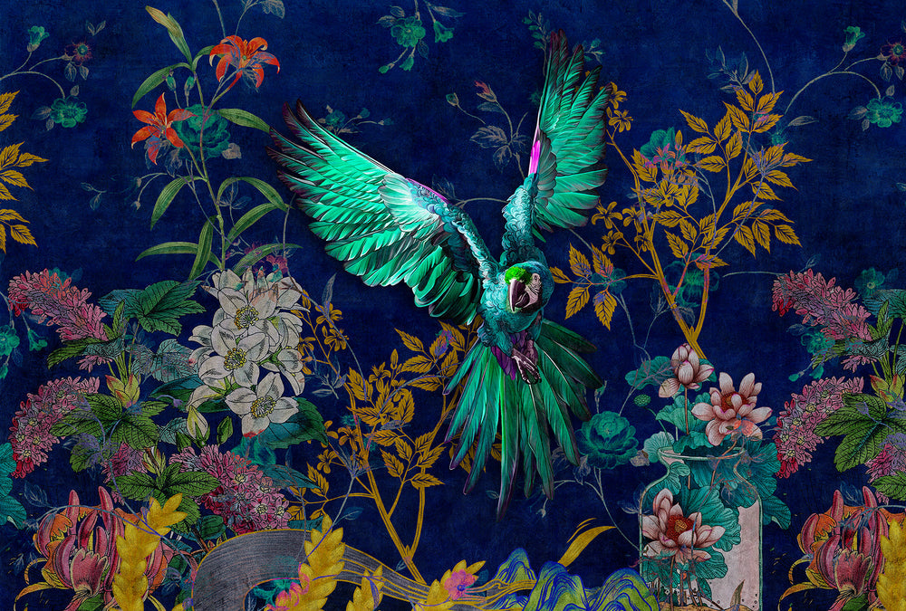 Tropical Hero - Daytime - Custom Sized Wallpaper Mural (per m2)