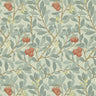 Arbutus by Morris Wallpaper - Blue/Pink