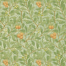 Arbutus by Morris Wallpaper - Green/Terracotta