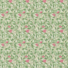 Arbutus by Morris Wallpaper - Olive/Pink