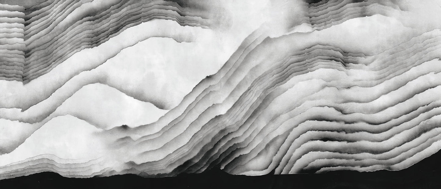 Boulevard Cloudy Peak Texture Plus - Grey - Custom Sized Wallpaper Mural (per m2)