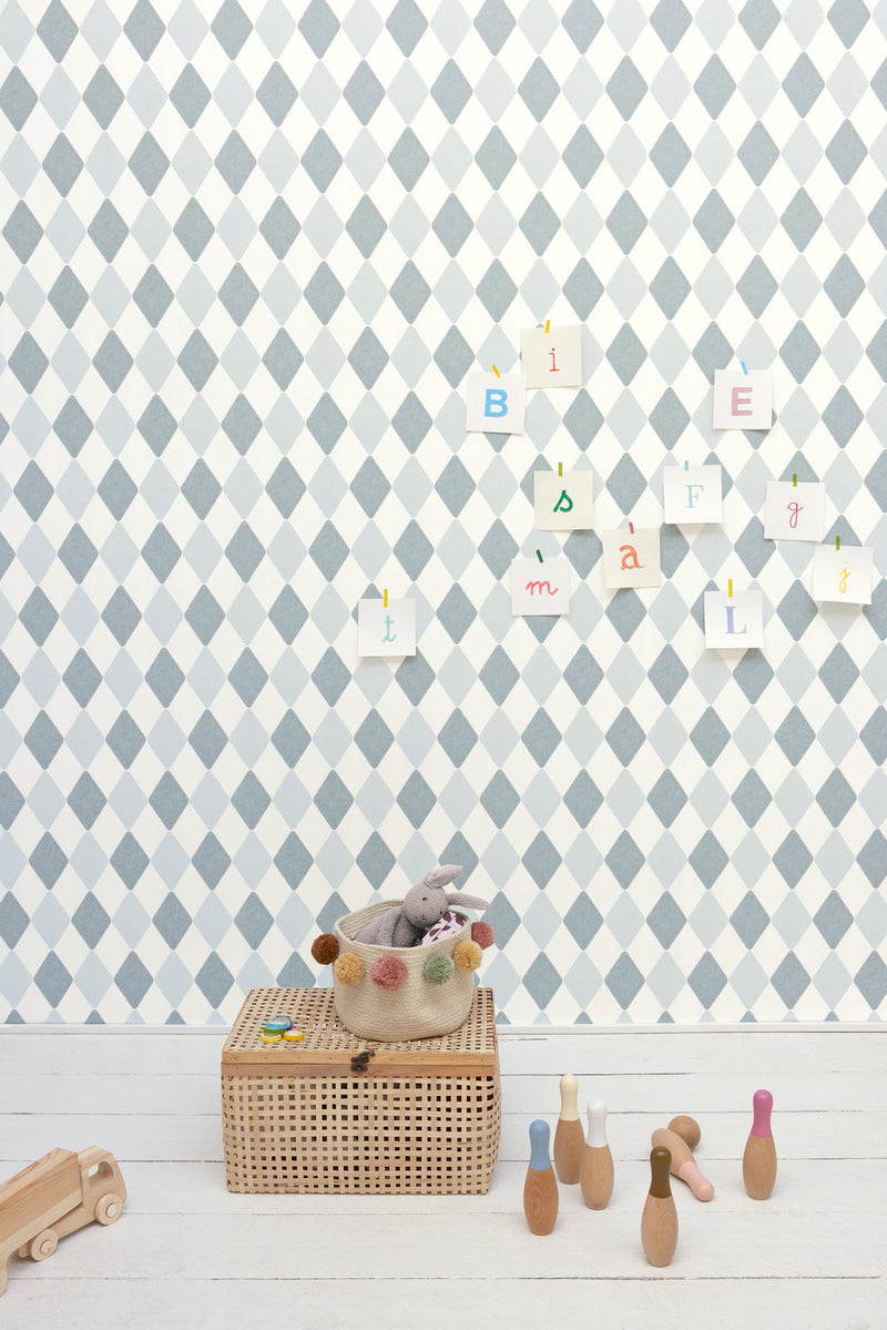 Danser Harlequin Wallpaper - 3 Colours