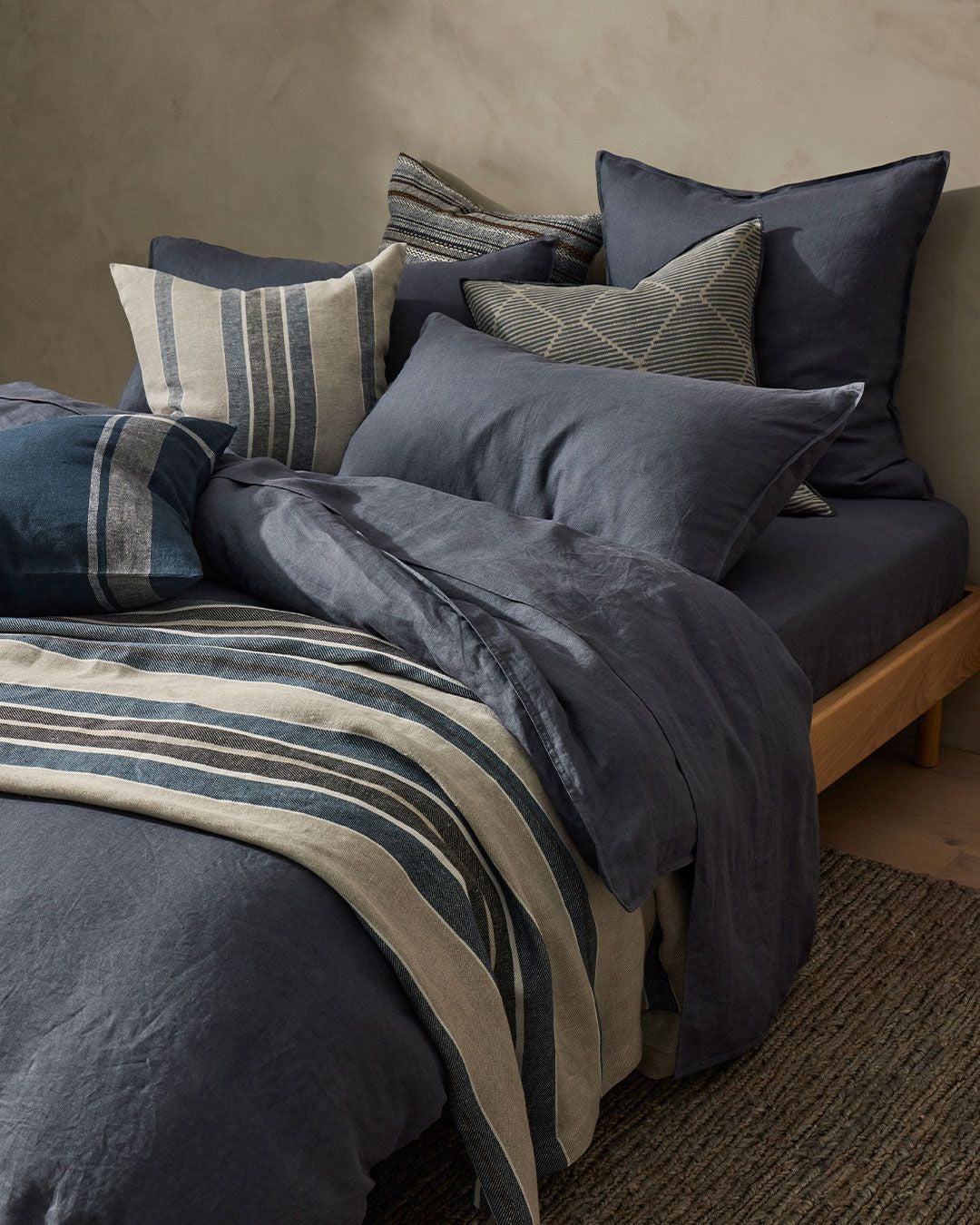 Ravello Linen Bed Sheet - Fitted