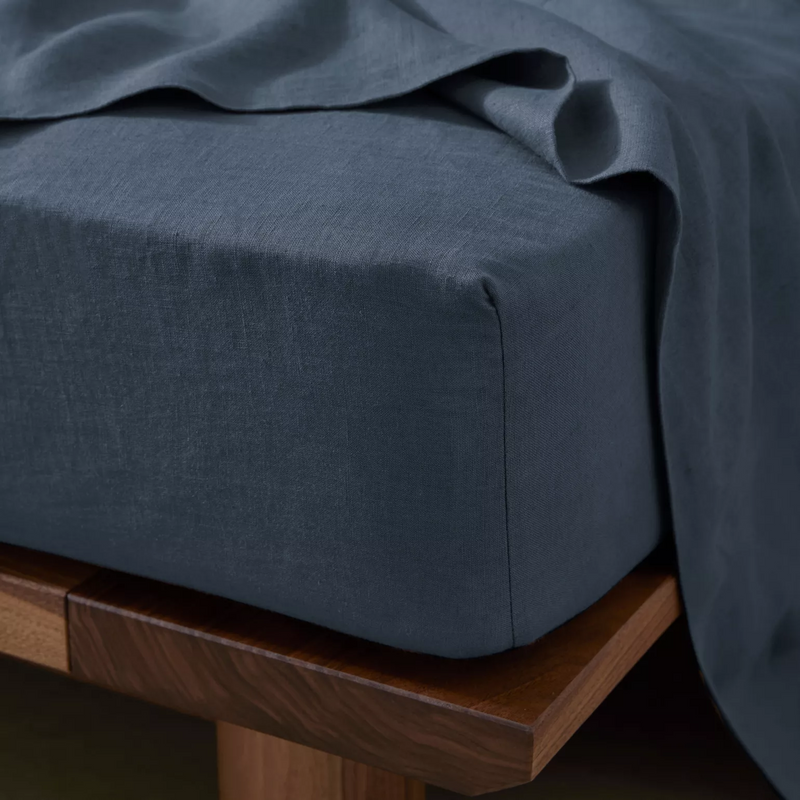 Ravello Linen Bed Sheet - 7 Colours