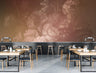 Dutch Pastel -  Pink/Red- Custom Sized Wallpaper Mural (per m2)