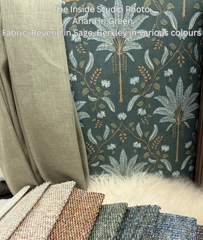 Ariara - Palm Trellis - Wallpaper - Green