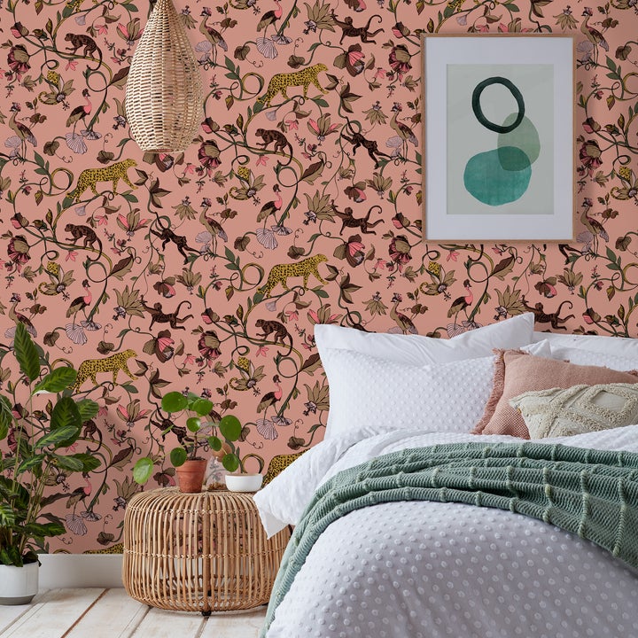 Exotic Wildlings Wallpaper - 4 Colours