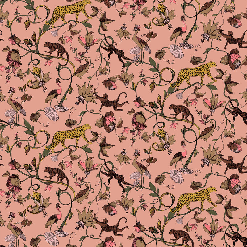 Exotic Wildlings Wallpaper - 4 Colours