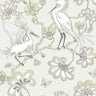 Egrets Florence Broadhurst Wallpaper - Beige/White