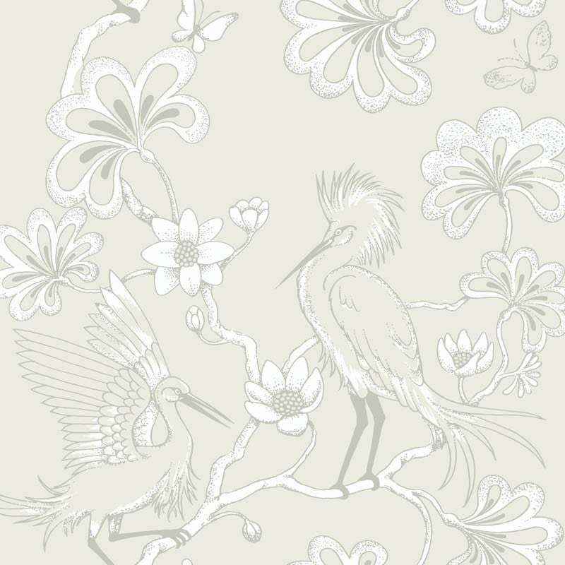 Egrets Florence Broadhurst Fabric - 12 Colours