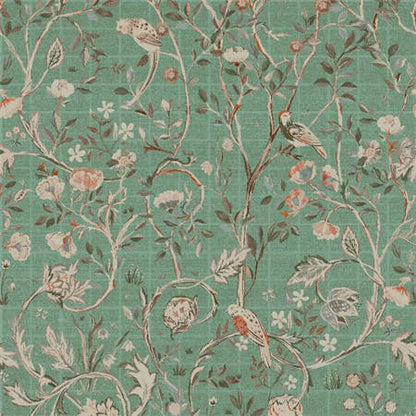 Whimsical Garden Chinoiserie Wallpaper – Sage Green