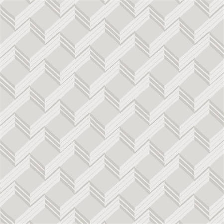 Ladder Geometric Wallpaper – Pale Grey