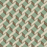 Ladder Geometric Wallpaper – Mint Green