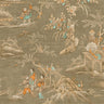 East Gardens Wallpaper - Bronze Brown