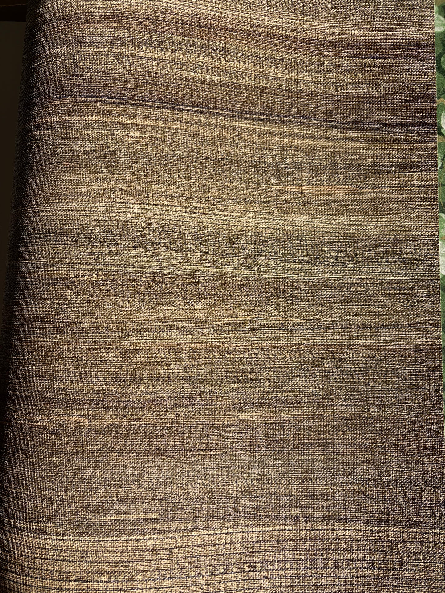 Vinyl Grasscloth Wallpaper - Khaki