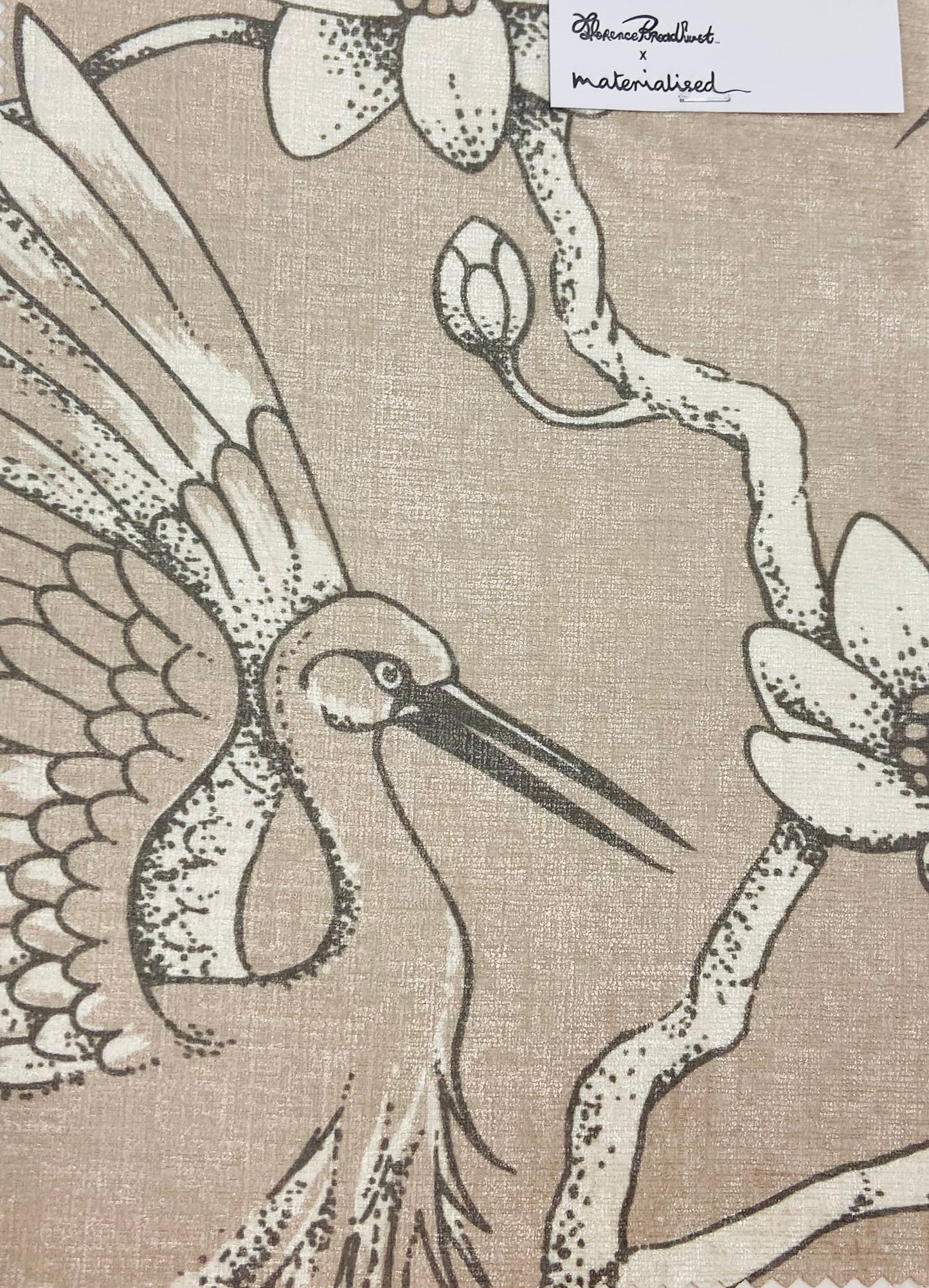 Egrets Florence Broadhurst Fabric - 12 Colours