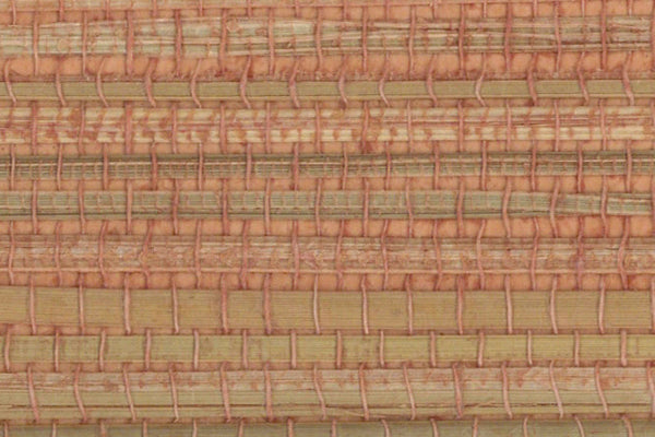 Sample - Genuine Grasscloth Wallpaper - Magenta