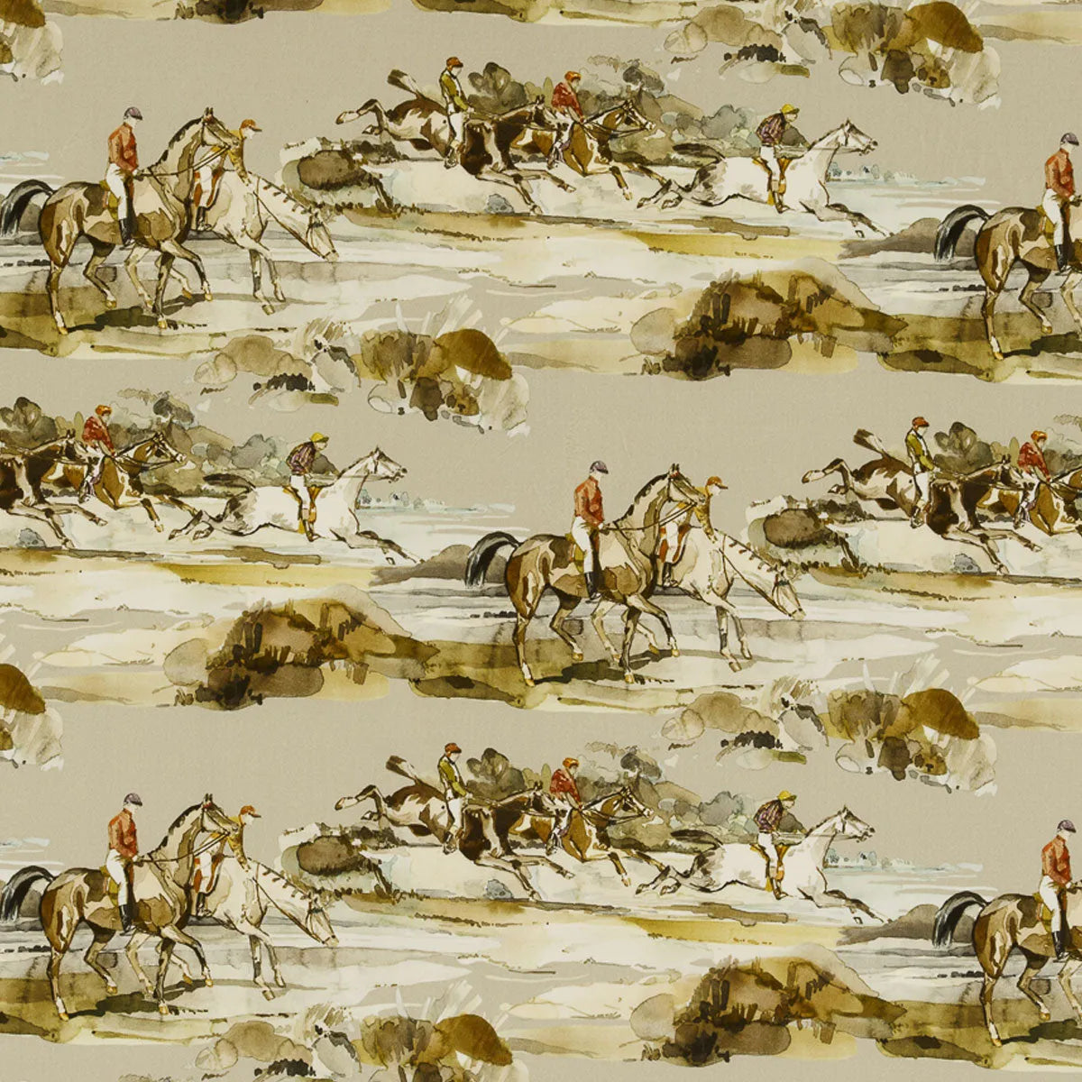 Morning Gallop Velvet Fabric by Mulberry - 2 Colours