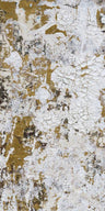 Safari Shabby Chic Wallpaper Mural - Metallic Gold