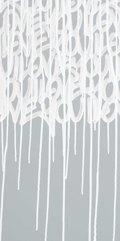 Enlightened Love - Custom Sized Wallpaper Mural (per m2) - Concrete