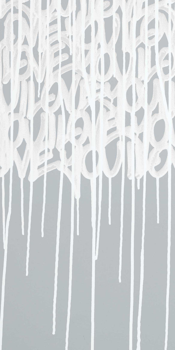 Sample - Enlightened Love - Custom Sized Wallpaper Mural (per m2) - Concrete