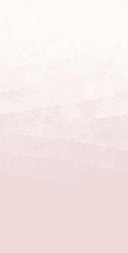 Misty Beach 2 - Hybrid Mural Wallpaper - Blush