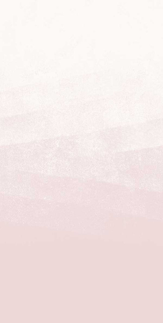 Misty Beach 2 - Hybrid Mural Wallpaper - Blush