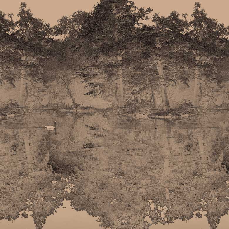 Toile De Jouy Mural Wallpaper - 7 Colours