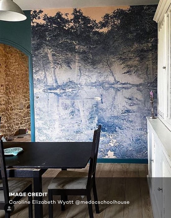 Toile De Jouy Mural Wallpaper - 7 Colours