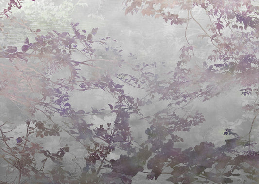 Calm Waters - Silver - Custom Sized Wallpaper Mural (per/m2)