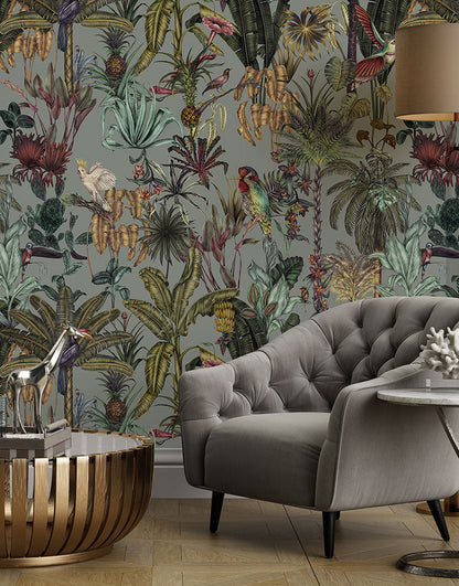 Birds Birds Mural Wallpaper - Original