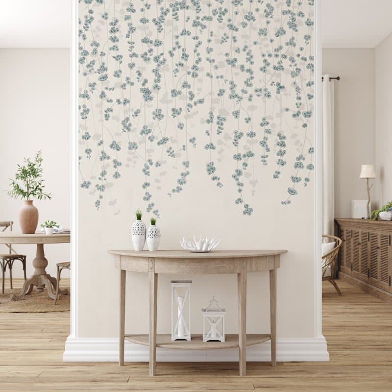 Cherry Blossom Wallpaper - Vintage White
