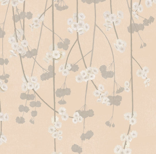 Cherry Blossom Wallpaper - Peach