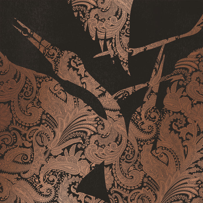 The Swoop Luxe Wallpaper - Copper