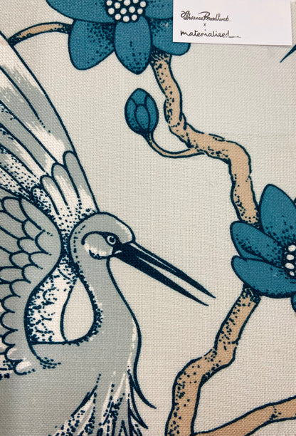Egrets Florence Broadhurst Fabric - 12 Colours